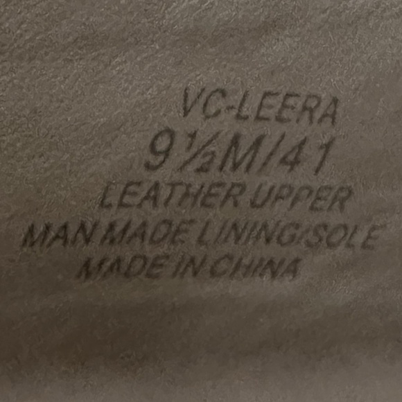 Vince Camuto Suede Wedge Sandals Espadrilles in Taupe Tan Size 9.5 Suede Leather - Picture 14 of 15